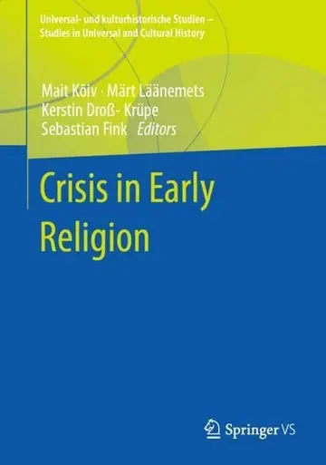 Cover of Crisis in Early Religion
