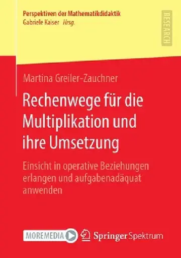 Cover of Rechenwege Für Die Multiplikation Und Ihre Umsetzung
