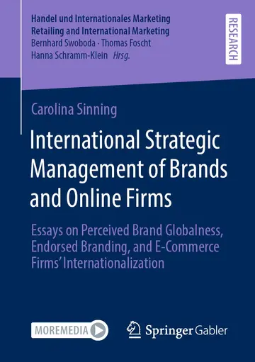 Cover of International Strategic Management of Brands and Online Firms