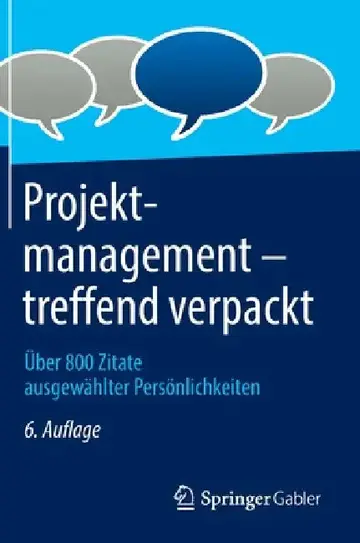 Cover of Projektmanagement - Treffend Verpackt