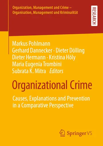 Cover of Organizational Crime