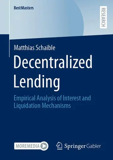 Cover of Decentralized Lending