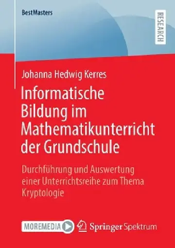 Cover of Informatische Bildung Im Mathematikunterricht Der Grundschule