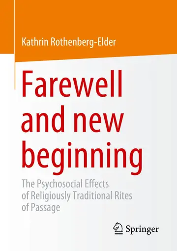 Cover of Farewell and new beginning