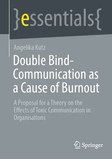 Cover of Double Bind-Communication as a Cause of Burnout