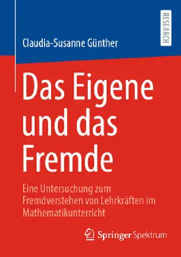 Cover of Das Eigene Und Das Fremde