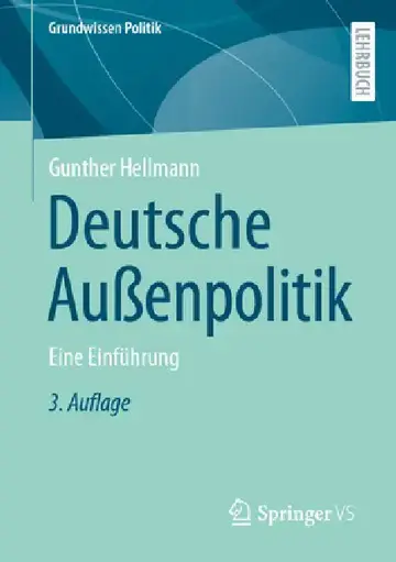 Cover of Deutsche Außenpolitik