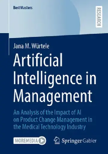 Cover of Artificial Intelligence in Management