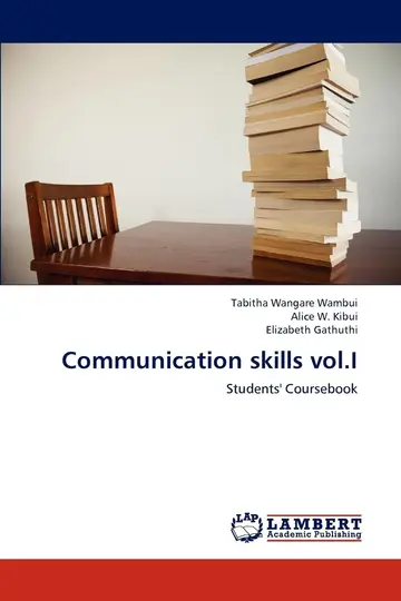 Cover of Communication skills vol.I