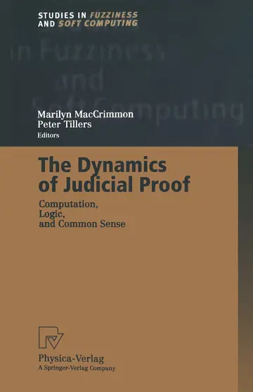 Cover of The Dynamics of Judicial Proof