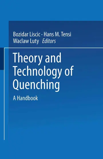 Cover of Theory and Technology of Quenching