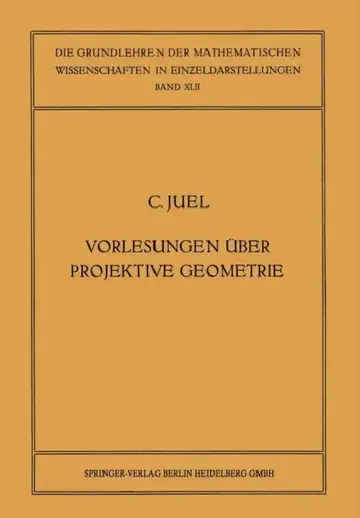 Cover of Vorlesungen Über Projektive Geometrie
