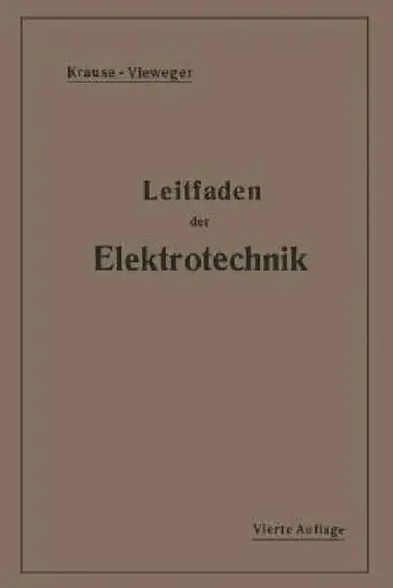 Cover of Kurzer Leitfaden Der Elektrotechnik