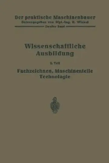 Cover of Die Wissenschaftliche Ausbildung