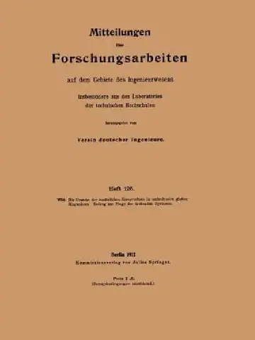 Cover of Die Ursache Der Zusätzlichen Eisenverluste in Umlaufenden Glatten Ringankern