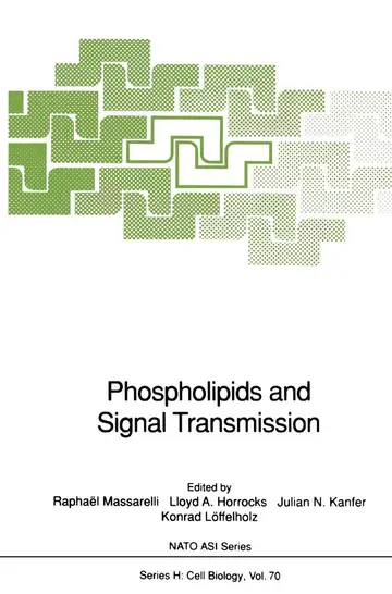 Cover of Phospholipids and Signal Transmission