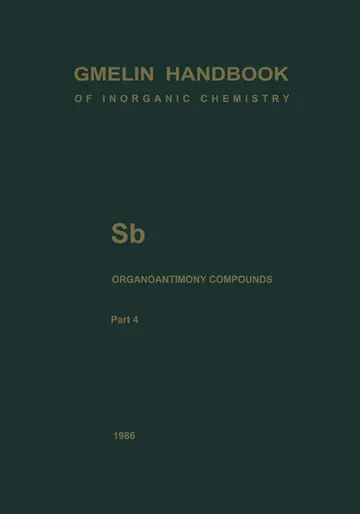Cover of Sb Organoantimony Compounds