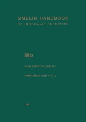 Cover of Mo Molybdenum