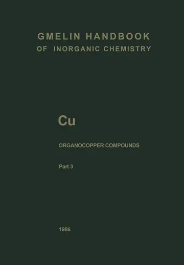 Cover of Cu Organocopper Compounds