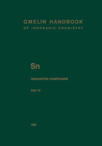 Cover of SN Organotin Compounds