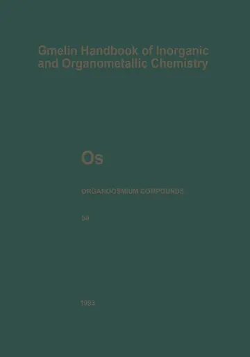 Cover of OS Organoosmium Compounds