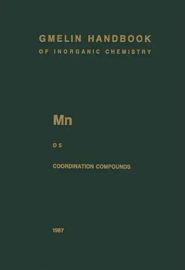 Cover of Mn Manganese