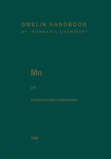 Cover of Mn Manganese