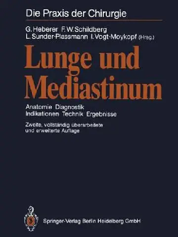 Cover of Lunge Und Mediastinum