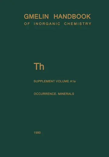 Cover of Th Thorium