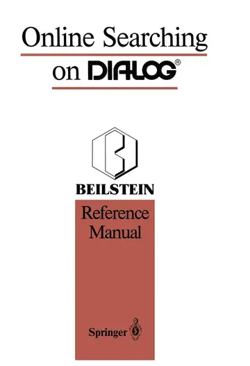 Cover of Online Searching on DIALOG®
