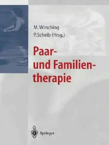 Cover of Paar- Und Familientherapie