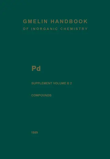 Cover of Pd Palladium
