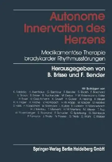 Cover of Autonome Innervation Des Herzens