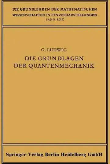 Cover of Die Grundlagen Der Quantenmechanik