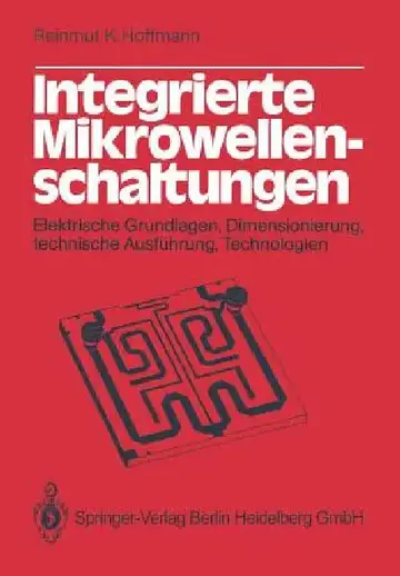 Cover of Integrierte Mikrowellenschaltungen