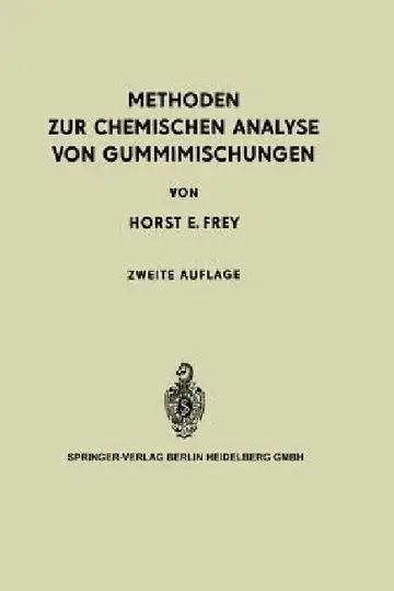 Cover of Methoden Zur Chemischen Analyse Von Gummimischungen