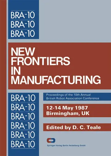 Cover of New Frontiers in Manufacturing