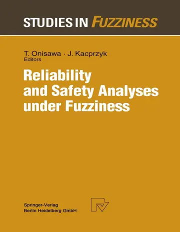 Cover of Reliability and Safety Analyses under Fuzziness