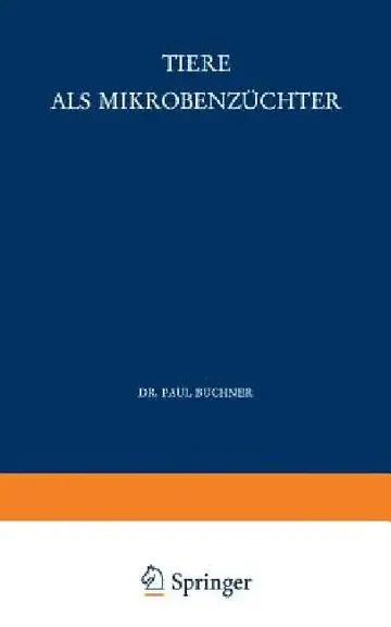 Cover of Tiere ALS Mikrobenzüchter