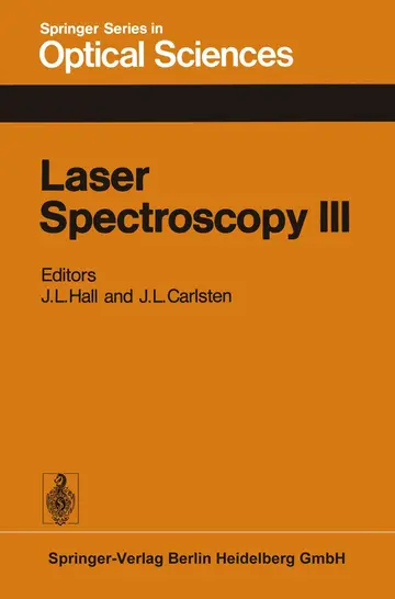 Cover of Laser Spectroscopy III
