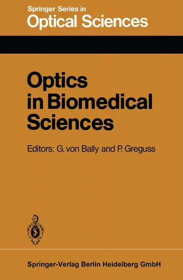 Cover of Optics in Biomedical Sciences