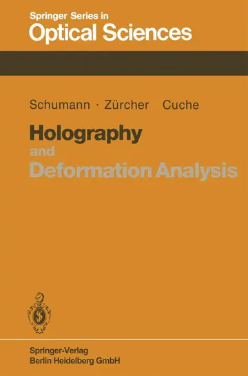 Cover of Holography and Deformation Analysis