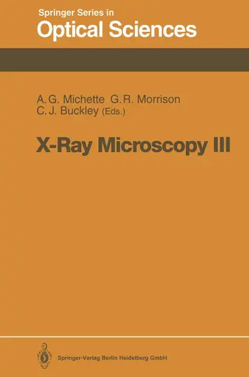 Cover of X-Ray Microscopy III