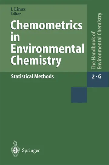 Cover of Chemometrics in Environmental Chemistry