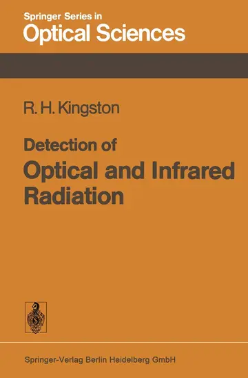 Cover of Detection of Optical and Infrared Radiation