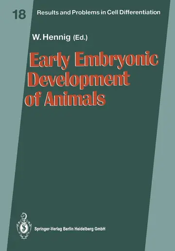 Cover of Early Embryonic Development of Animals