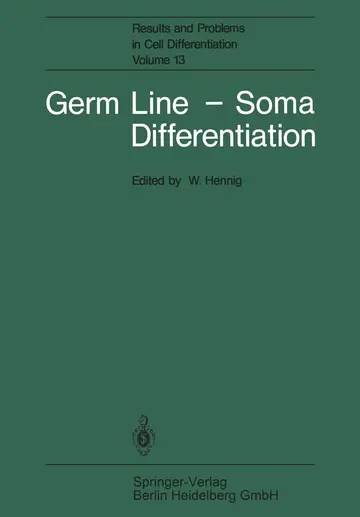 Cover of Germ Line ― Soma Differentiation