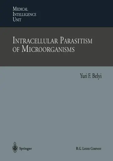 Cover of Intracellular Parasitism of Microorganisms