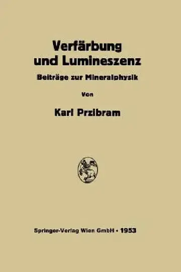 Cover of Verfärbung Und Lumineszenz
