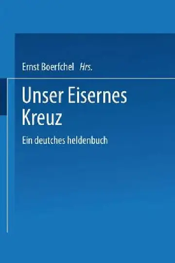 Cover of Unser Eisernes Kreuz